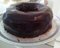 falso ganache de chocolate