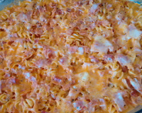 Macarrão talharim de forno