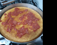 Bolo de queijo com goiaba