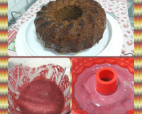 Bolo de beterraba integral