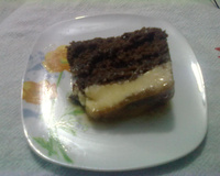 Bolo pudim de chocolate