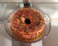 Bolo de maracujá (sem lactose, sem soja)
