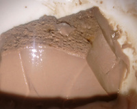 Flan de chocolate