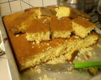 Bolo tradicional de farinha da mamãe Josi