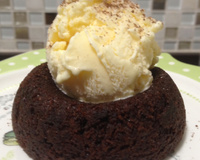 Petit gâteau de creme de avelã perfeito