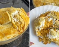 Empadão de travessa do TudoGostoso: o jeito mais fácil de fazer essa receita deliciosa com massa que derrete na boca