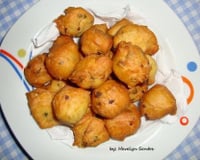 Bolinho de chuva salgado diferente