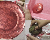 Fazer pratos de vidro decorados é muito mais fácil (e barato) do que você imagina, dá para renovar a cozinha toda!