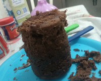 Bolo de caneca de chocolate