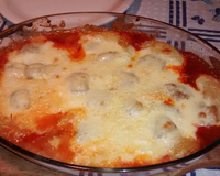 Macarrão assado cabelinho de anjo