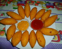 Bolinho caipira delicioso