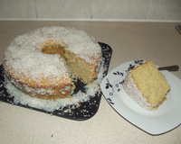 Bolo de coco prático