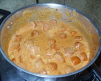 Estrogonofe de salsicha