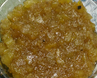 Doce de mamão verde com coco