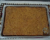 Bolo de amendoim com fubá no liquidificador