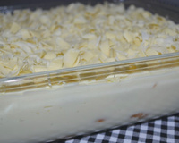 Pavê de chocolate branco