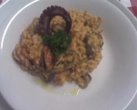 Risoto de frutos do mar