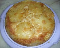Torta de abacaxi com iogurte