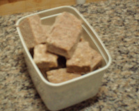 Paçoquinha ideal para crianças - não esfarela