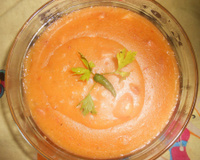 Caldo de aipim picante