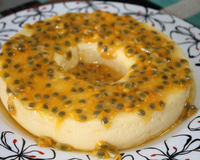 Pudim de maracujá