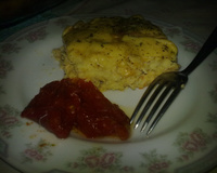 Torta de frango de liquidificador