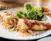 Panqueca simples de frango