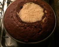 Bolo simples de chocolate