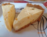 Torta de mousse de maracujá fácil