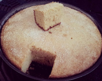 Bolo de fubá fofinho