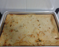 Torta cremosa de frango