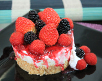 Cheesecake de frutas vermelhas