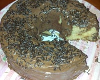 bolo de baunilha no liquidificador