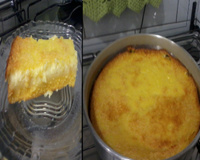 Bolo de fubá cremoso