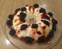 Manjar de coco com leite condensado e coco ralado