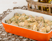 Como fazer frango cremoso fácil