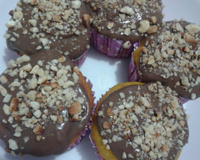Cupcake de cenoura com Brigadeiro