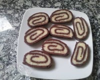 Rocambole de prestígio cremoso