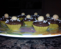 Cupcake de chocolate simples