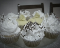 Cupcake de leite de coco