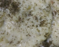 Purê de batata doce com salsinha