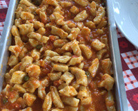 Nhoque perfeito com molho de bacon