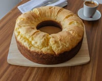 Bolo de pão de queijo simples da Sandra