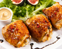 Sobrecoxa de frango assada no forno: receita que a minha avó fazia pra minha mãe, que fez pra mim e agora meus filhos amam!