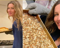 O lanche rápido, salgado, crocante e saudável de Gisele Bündchen: como fazer semente de abóbora assada em casa
