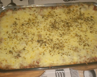 Lasanha de bolacha água e sal