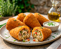 Esse cone de frango empanado viralizou nas redes e depois de provar, você vai entender o porquê!