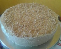 Bolo gelado de amendoim