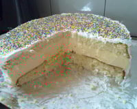 Bolo mousse de maracujá para aniversários