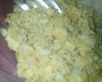 Farofa de ovo simples